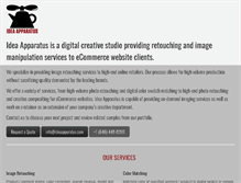 Tablet Screenshot of ideaapparatus.com